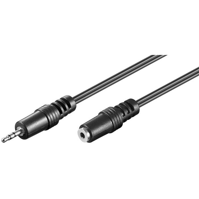 Kabel prodlužovací jack 2.5mm jack (m) -> 2.5mm (f), 2m