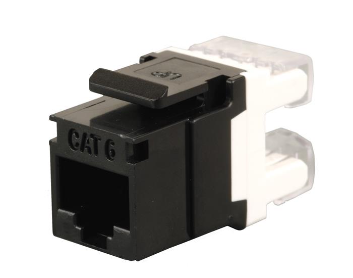 Keystone Solarix CAT6 UTP RJ45 černý