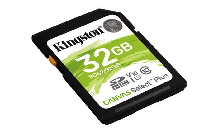 Kingston Canvas Select Plus 32GB SDHC karta, UHS-I U1