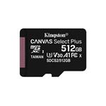 Kingston Canvas Select Plus 512GB microSDXC karta, UHS-I U3, A1, 100R/85W