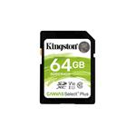 Kingston Canvas Select Plus 64GB SDXC karta, UHS-I U1