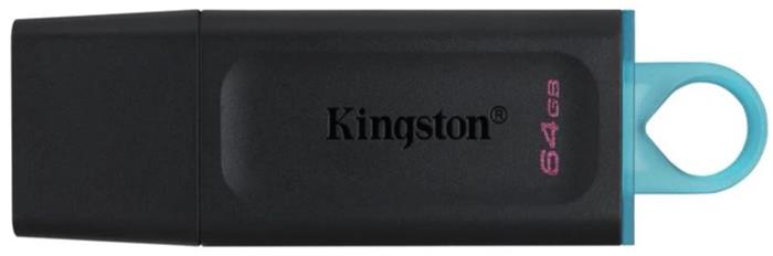 Kingston DataTraveler Exodia 64GB, flash disk, USB 3.0, černo-modrá