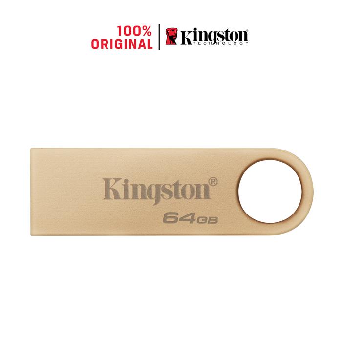 Kingston DataTraveler SE9 G3 64GB flash disk, USB 3.0, zlatý