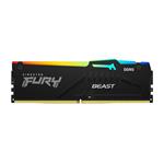 Kingston FURY Beast 16GB DDR5 6800MHz CL34 RGB DIMM Black