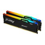 Kingston FURY Beast 2x16GB DDR5 6800MHz CL34 RGB DIMM Black