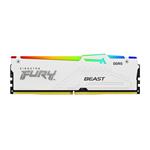 Kingston FURY Beast 32GB DDR5 6400MHz CL32 RGB DIMM White