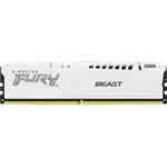 Kingston FURY Beast 4x16GB DDR5 5600MHz CL40 DIMM XMP White