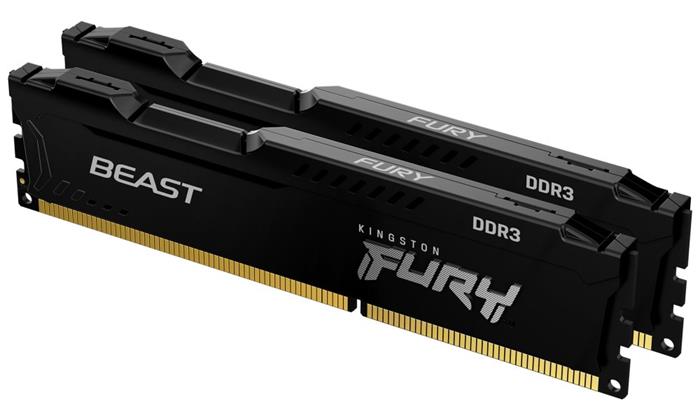 Kingston FURY Beast Black 2x8GB DDR3 1600MHz CL10 DIMM