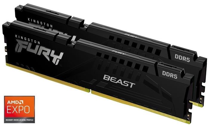 Kingston Fury Beast Black EXPO DDR5 2x16GB 6000MHz CL36 DIMM