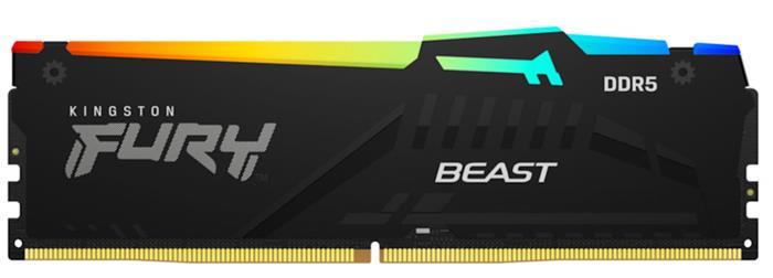 Kingston FURY Beast RGB 8GB DDR5 6000MHz CL40 DIMM