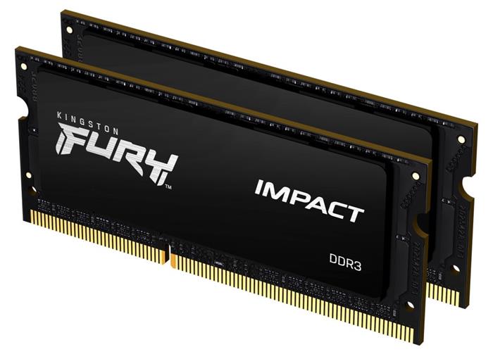 Kingston FURY Impact 2x4GB DDR3 1866MHz CL11 SO-DIMM, 1.35V