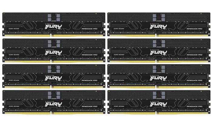 Kingston FURY Renegade Pro 8x16GB DDR5 4800MHz / CL36 / DIMM / ECC Reg