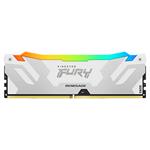 Kingston FURY Renegade RGB 16GB DDR5 6800MHz CL36 DIMM, XMP, White