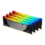 Kingston FURY Renegade RGB 4x16GB DDR4 3200MHz CL16 DIMM, Black