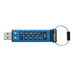 Kingston IronKey Keypad 200/256GB/USB 3.2/USB-A/Modrá