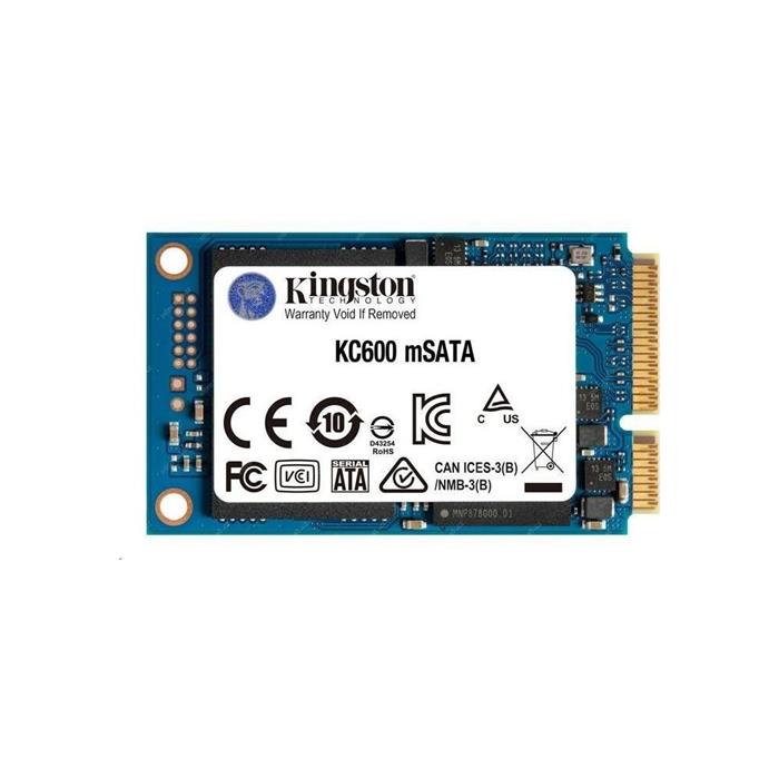 Kingston KC600 1TB SSD, mSATA, 550R/520W