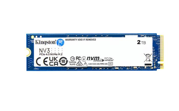 Kingston NV3 2TB SSD M.2 2280 (PCIe 4.0), 6000R/5000W