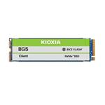 Kioxia Client SSD, BG5 2280 Series, 512 GB, PWPD:<1, NVMe/PCIe, M.2 2280 (Single-sided), 3500/2700 MB/s, 400/430K IOPS