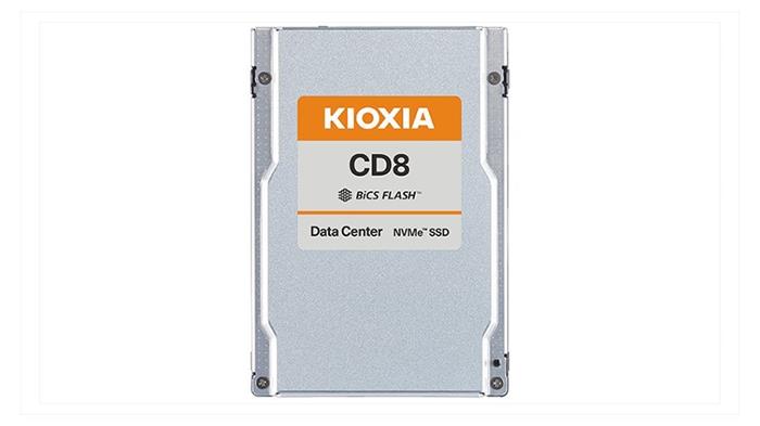 Kioxia Data Center SSD, CD8-V SIE Series, 6400 GB, SIE, PWPD:3, PCIe Gen4 1x4, U.2 15mm, 7100/6000 MB/s, 1150/380K IOPS