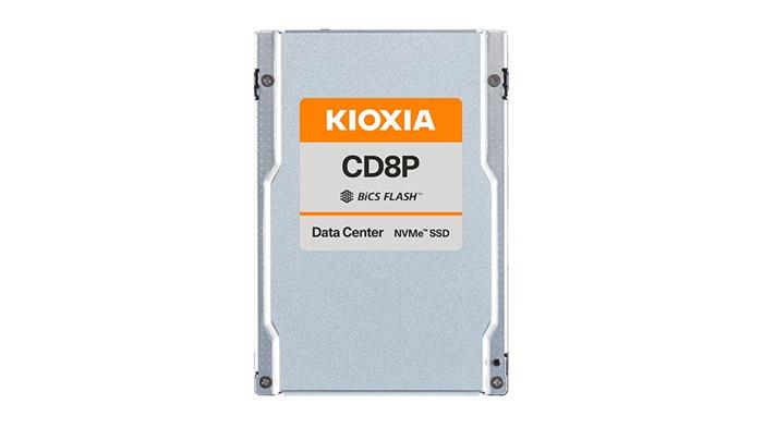 Kioxia Data Center SSD, CD8P-R U.2 SIE Series, 15360 GB, PWPD:1, PCIe Gen5 1x4, U.2 15mm, 12000/5500 MB/s, 2000/200K IO