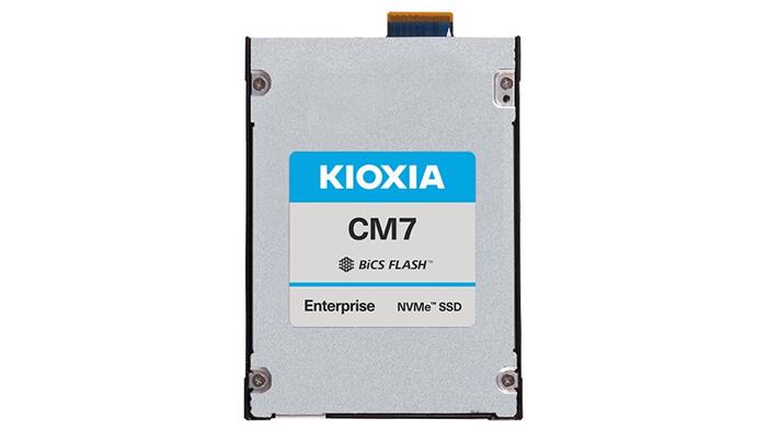 Kioxia Enterprise SSD, CM7-R E3.S SIE E3.S Series, 15360 GB, PWPD:1, PCIe Gen5 1x4, 2x2, E3.S 1T 7.5mm, 13000/5300 MB/s