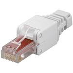 Konektor RJ45 8pinů Cat6 - montáž bez nástroje