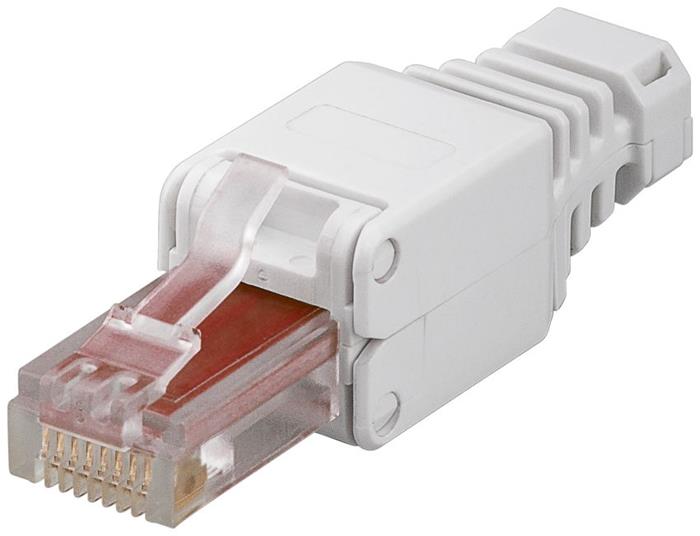 Konektor RJ45 kat.6 nestíněný, tool-free, AWG24-26