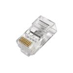 Konektor RJ45 nestíněný CAT6, drát / lanko, AWG24, 10ks