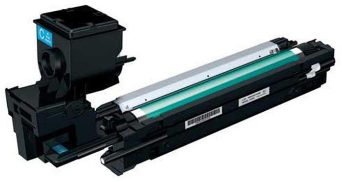 Konica MINOLTA original toner TNP-21C pro MC3730DN/ 3000 stran/ azurový