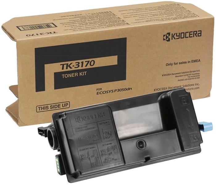 Kyocera toner TK-3170/ 15 500 A4/ černý/ pro ECOSYS P3050dn, P3055dn, P3060dn