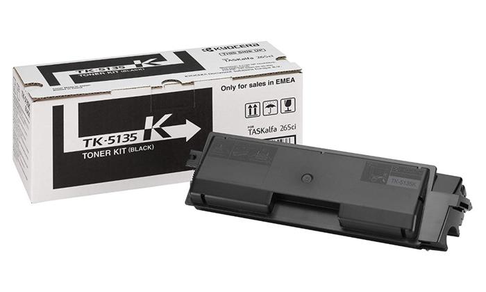 Kyocera toner TK-5135K/ 10 000 A4/ černý/ pro TASKalfa 265ci