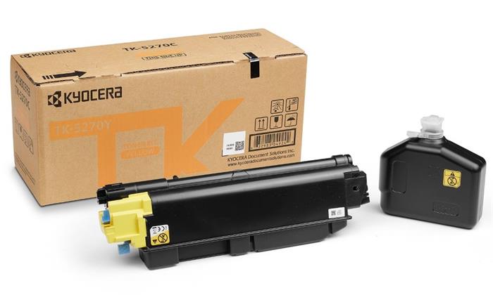 Kyocera toner TK-5270Y/ 6 000 A4/ žlutý/ pro P6230cdn, M6230/6630cidn