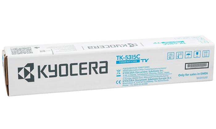 Kyocera toner TK-5315C cyan na 18 000 A4 stran, pro TASKalfa 408/508ci