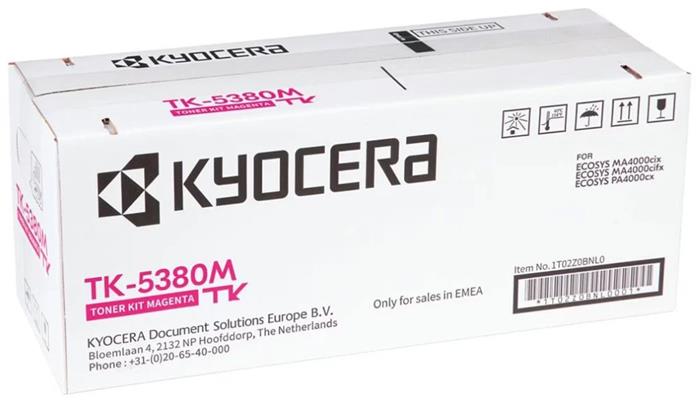 Kyocera toner TK-5380M magenta na 10 000 A4 stran, pro PA4000cx, MA4000cix/cifx