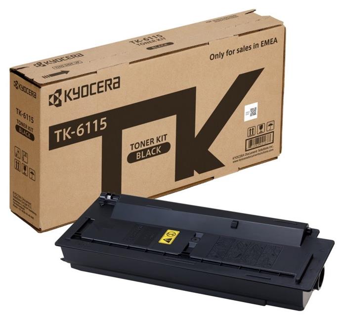 Kyocera toner TK-6115/ 15 000 A4/ černý/ pro ECOSYS M4125idn, M4132idn