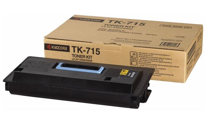 Kyocera toner TK-715/ 34 000 A4/ černý/ pro KM-3050/4050/5050