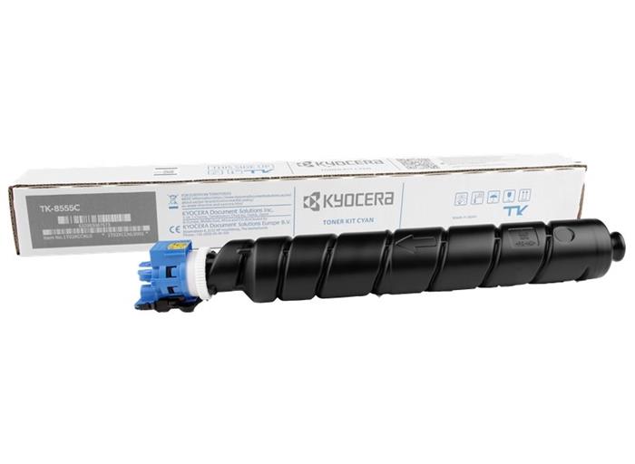 Kyocera toner TK-8555C cyan na 24 000 A4 stran, pro TASKalfa 5054ci/6054ci/7054ci