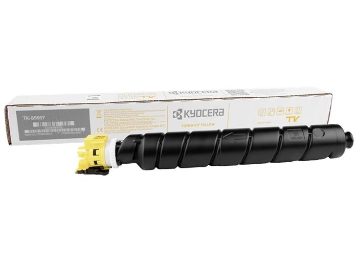 Kyocera toner TK-8555Y yellow na 24 000 A4 stran, pro TASKalfa 5054ci/6054ci/7054ci