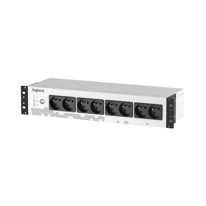 LEGRAND UPS Keor PDU 800VA/480W FR, Off-Line, Rack 2U, výstup 8x FR (CZ), USB