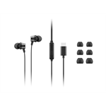 Lenovo sluchátka USB-C Wired In-Ear Headphones (with inline control)