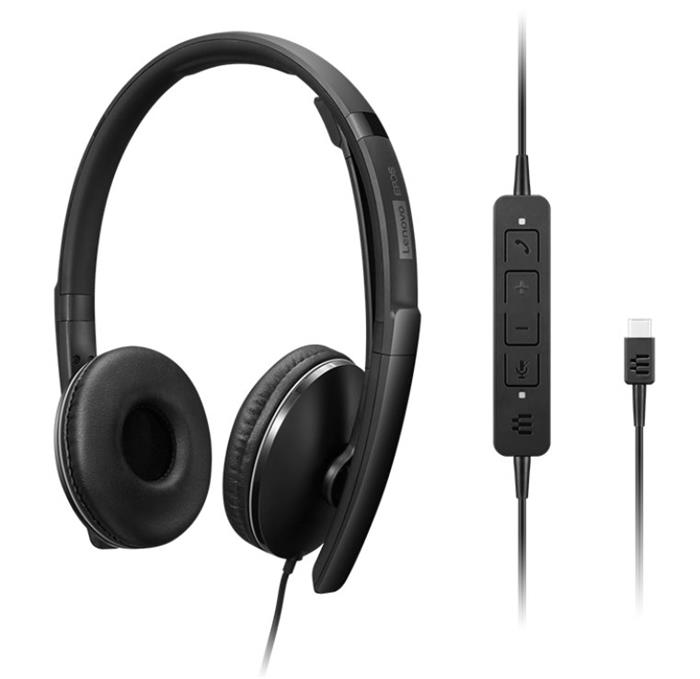 Lenovo sluchátka Wired ANC Headset Gen 2 (Zoom)