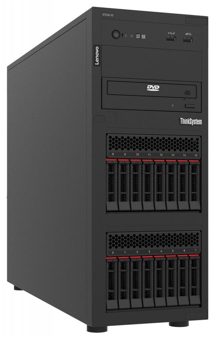 Lenovo ST250 V2 TWR/E-2378/32GB/8Bay/5350-8i/750W