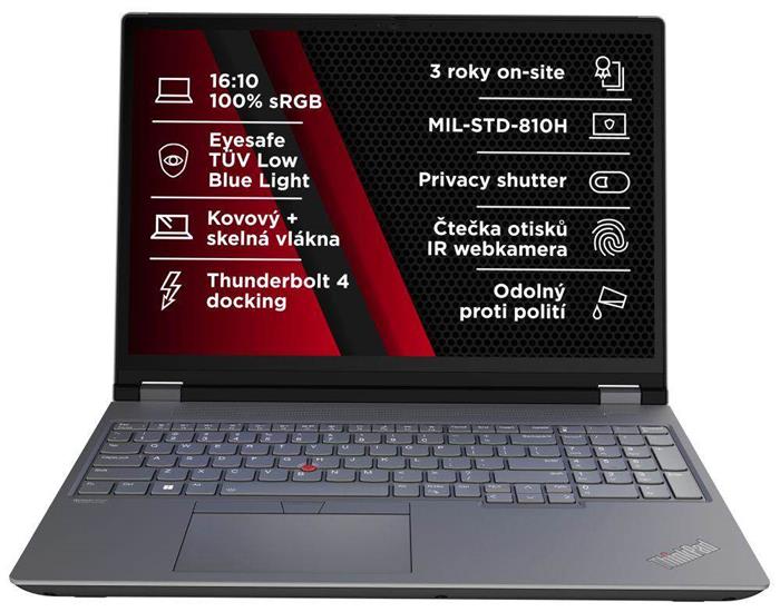 Lenovo ThinkPad P16 G2 Storm Grey