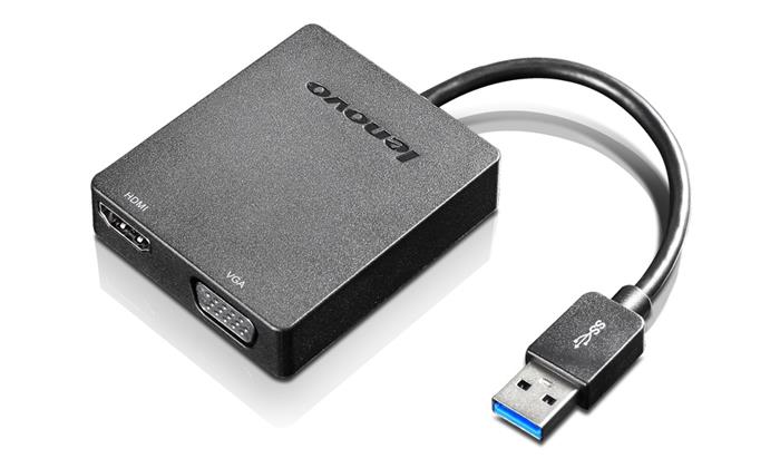 Lenovo Universal USB 3.0 to VGA/HDMI Adapter