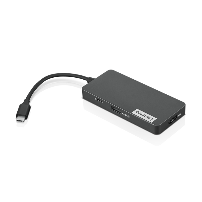 Lenovo USB-C hub 7-v-1