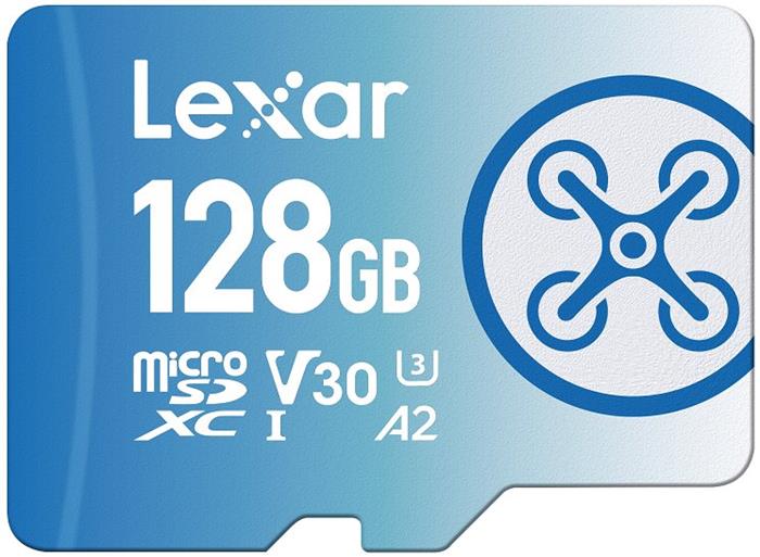 Lexar FLY 128GB microSDXC paměťová karta, UHS-I U3 A2, 160R/90W