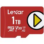 Lexar PLAY 1TB microSDXC paměťová karta, UHS-I U1 A1
