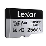 Lexar Silver Plus 256GB microSDXC paměťová karta, UHS-I, 205R/150W