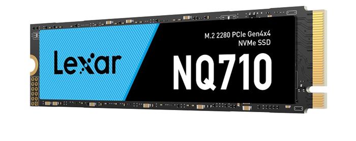 Lexar SSD NQ710 PCle Gen4 M.2 NVMe - 1TB (čtení/zápis: 5000/3300MB/s)