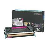 Lexmark C734, C736, X734, X736, X738 Magenta Return Program Toner Cartridge, 6K